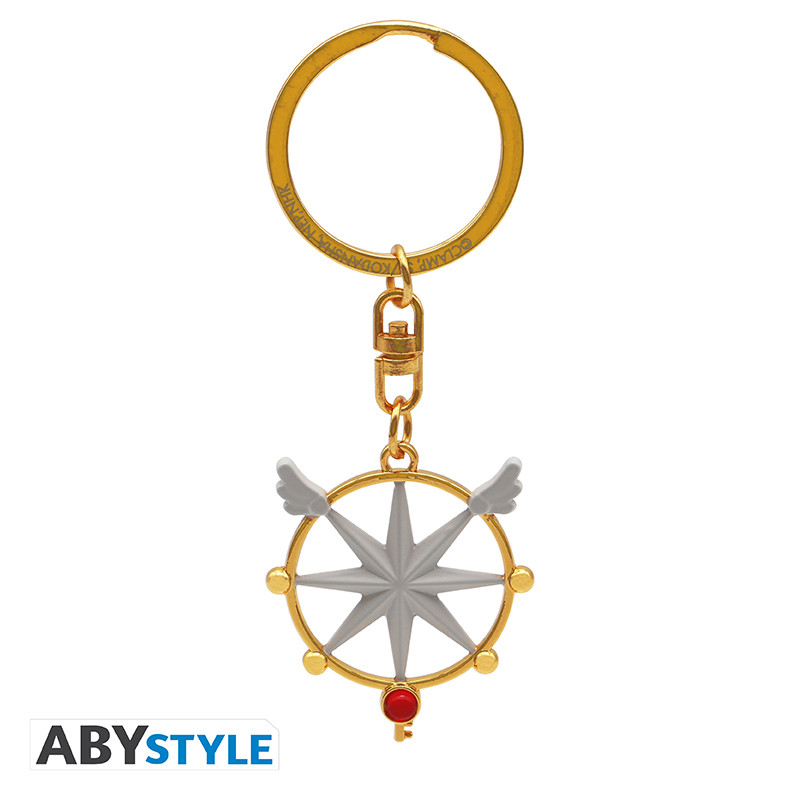 cardcaptor-sakura-porte-cles-3d-cle-du-sceau-sacre-x4