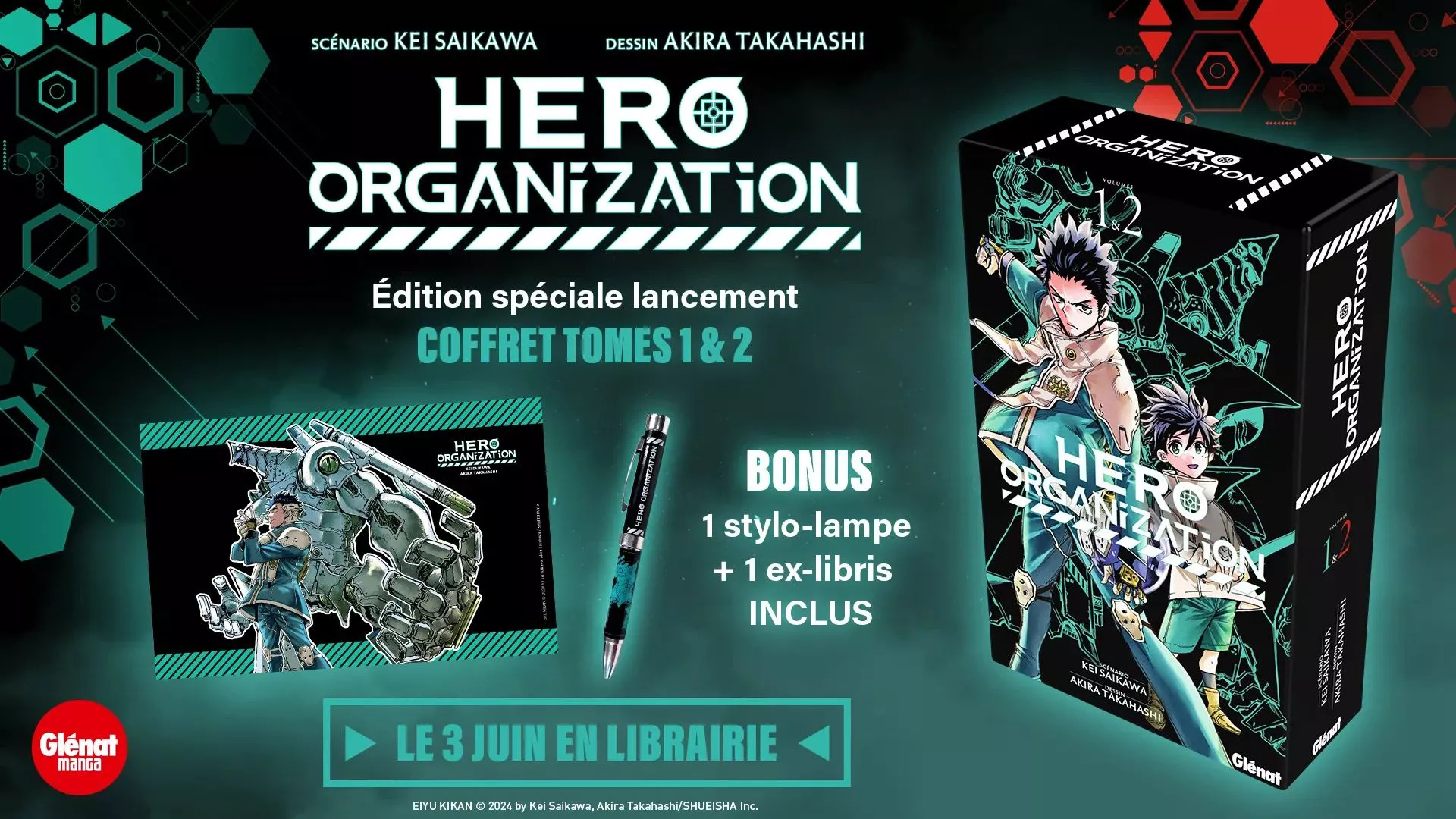 hero-organization-coffret-collector-tomes-1-2-glenat-contenu