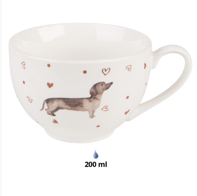 tasse et sous-tasse teckel 2