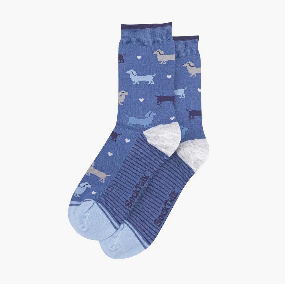 chaussettes teckels femmes chau18-3