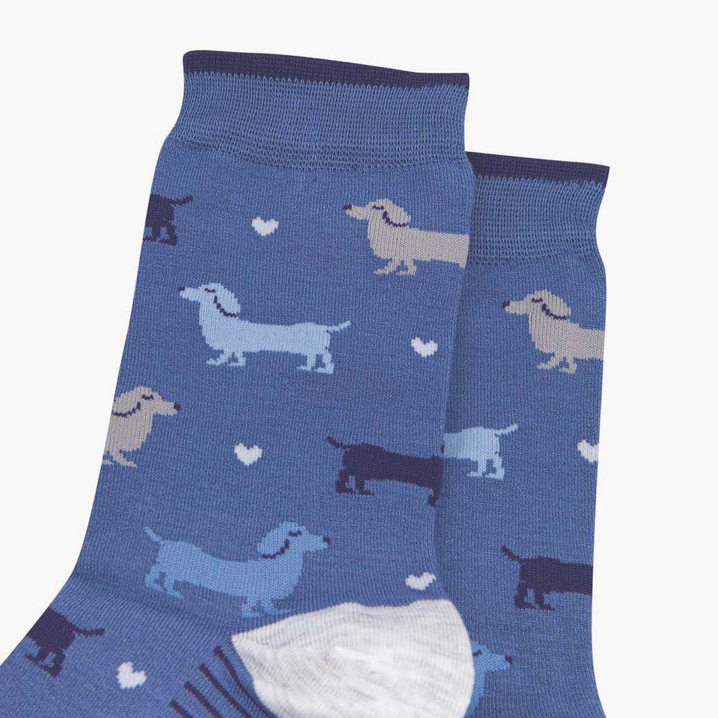chaussettes teckels femmes chau18-2
