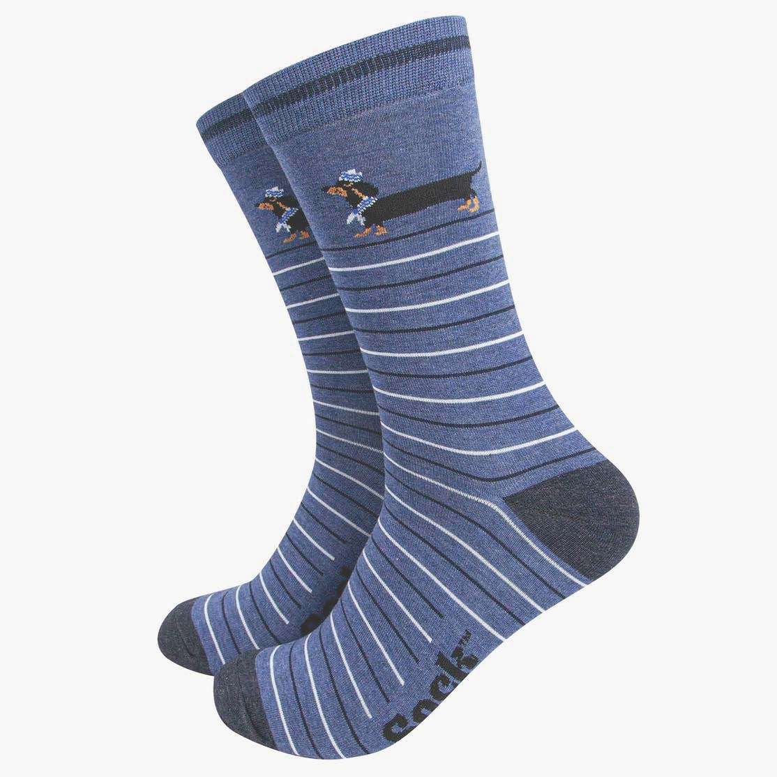 Coffret chaussettes teckels homme 3