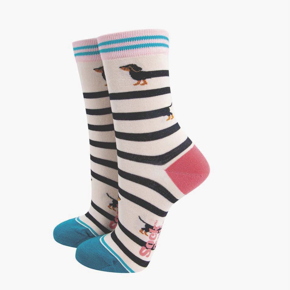 coffret chaussettes teckels femme 4