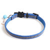 collier chat-bleu