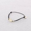 Sonata bracelet teckel noir - or 54897