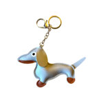 Porte clés teckel gris 2