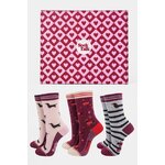 CoffretChaussettes femme en bambou motifs teckels  1-1