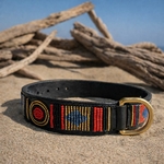 Collier pour chien sur le sable