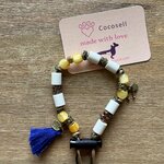 collier artisanal chien et chat en céramique EM
