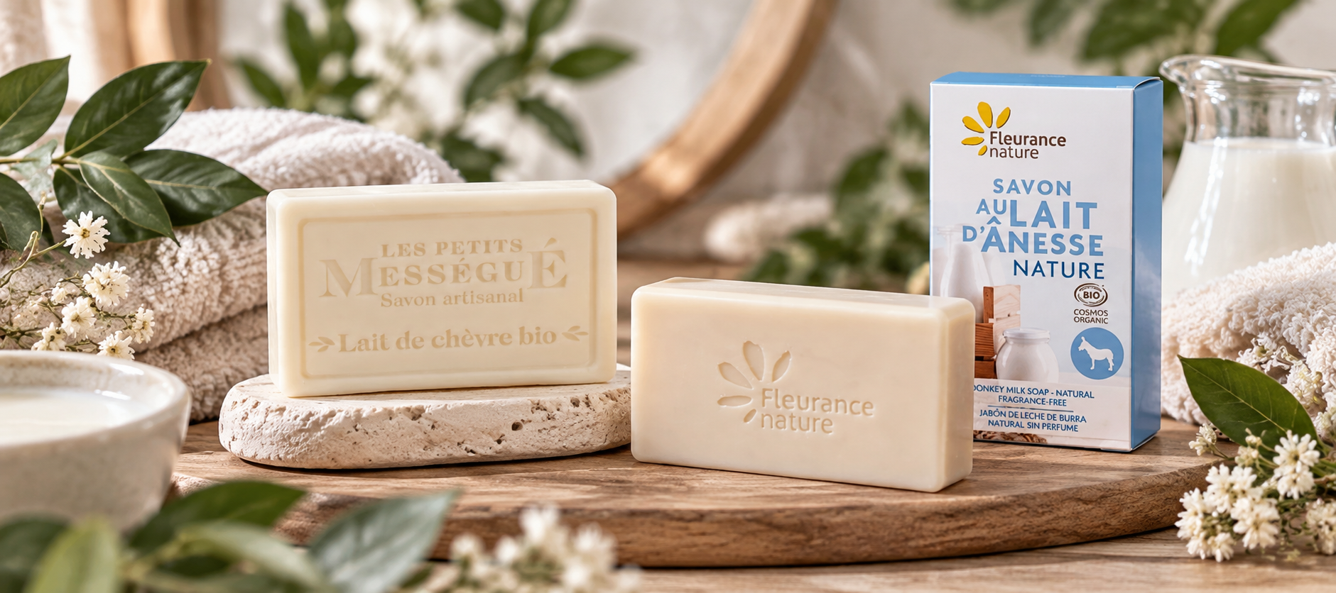 Savon au lait d’ânesse ou au lait de chèvre : lequel choisir pour son visage ?