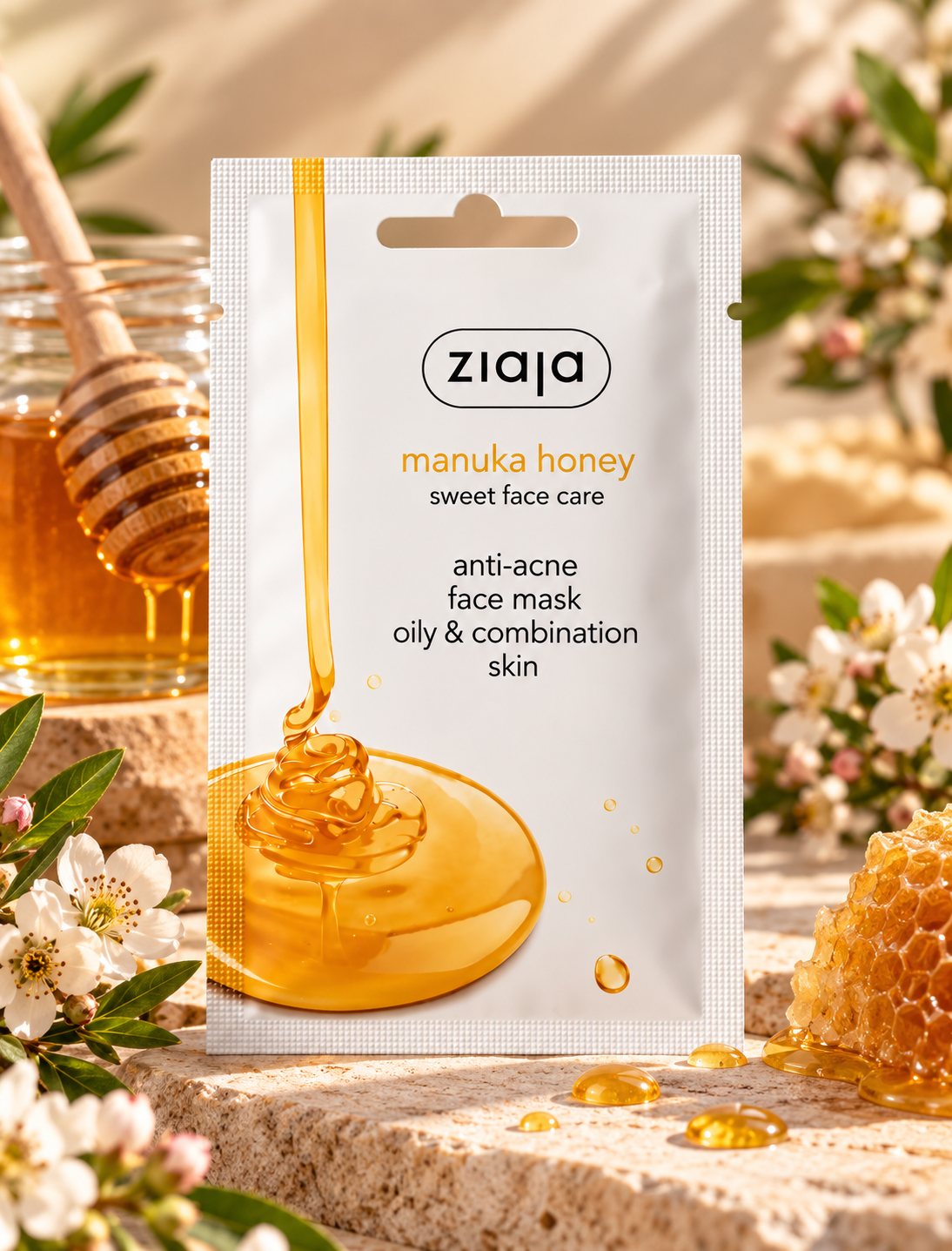 Masque visage au miel de manuka