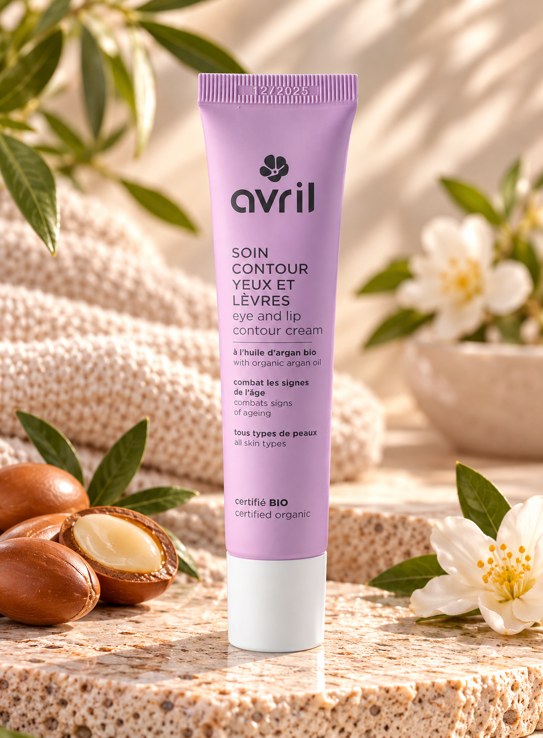 Crème contour yeux et lèvres bio