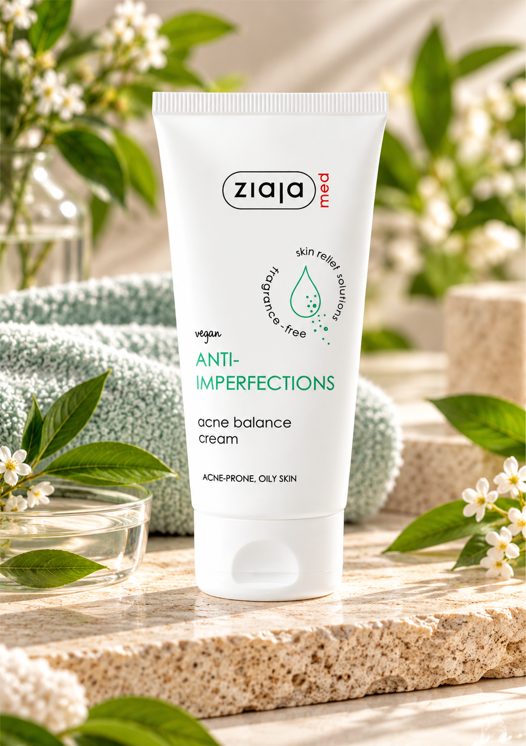 Crème anti-imperfections aux accents botaniques