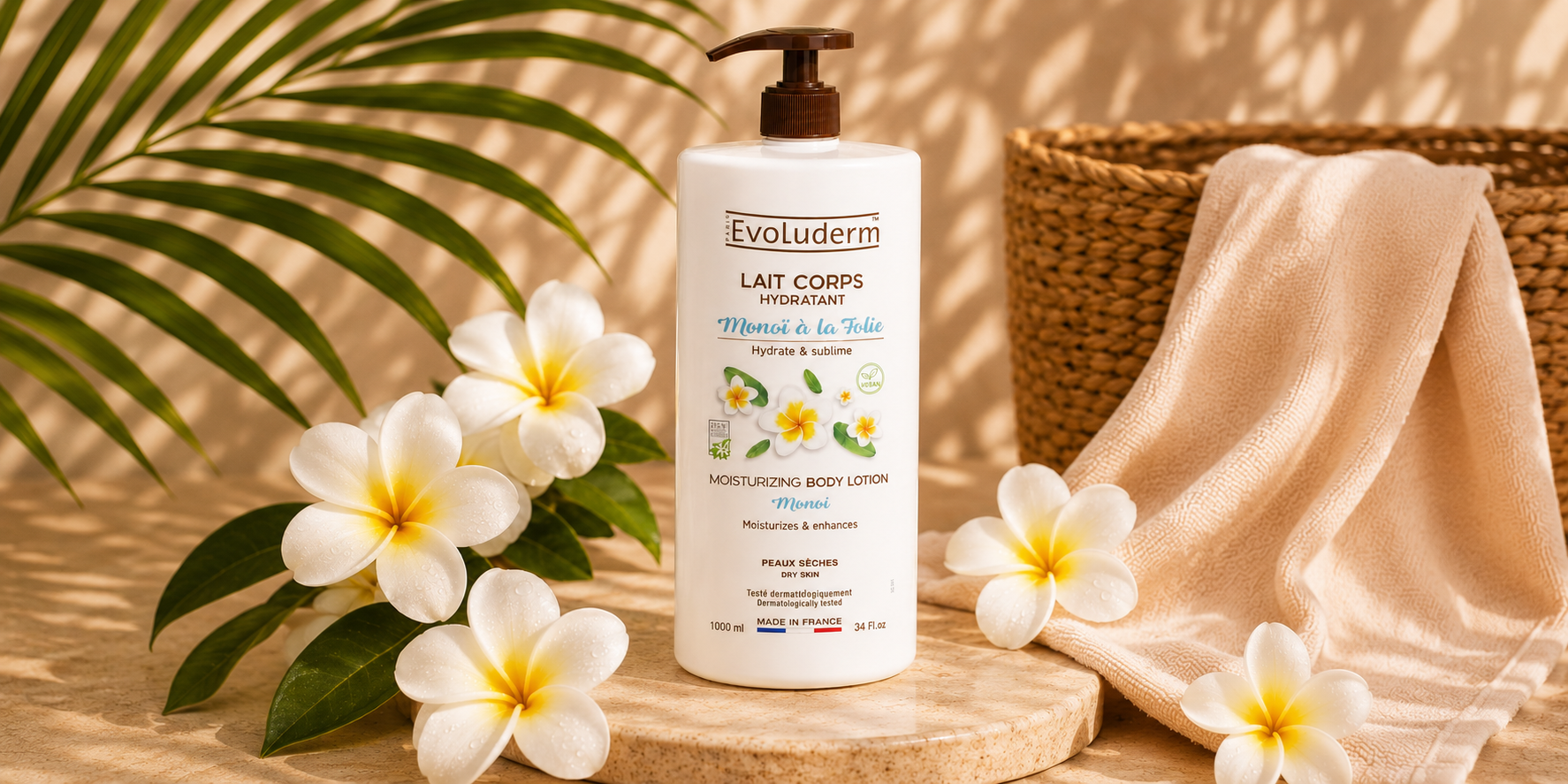 Lait corps monoii