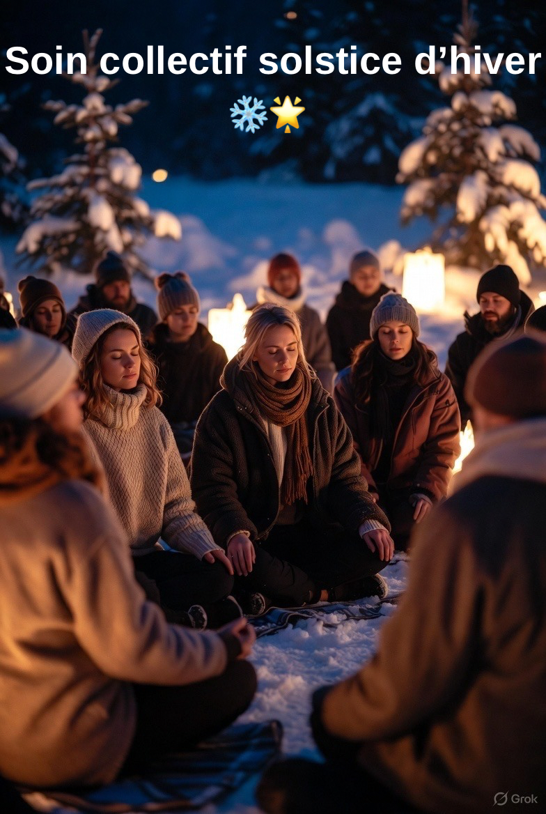 Soin collectif solstice d’hiver ❄️ ????