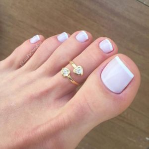 Reconstruction gel ongle orteil Saint-Quentin