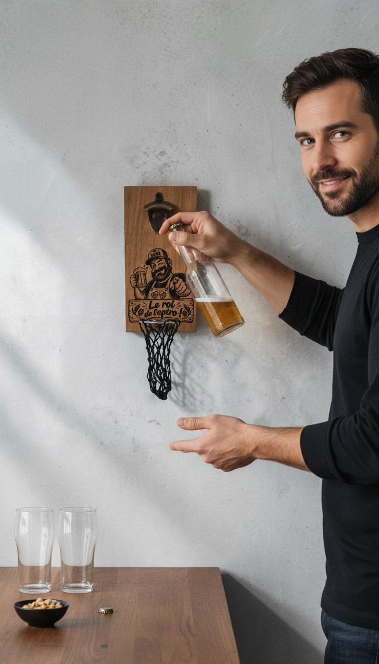 décapsuleur mural artisanat français