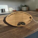 planche en chêne rugby