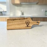 planche en chêne pour apéro entre amis