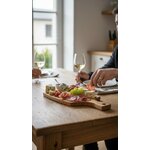 planche de présentation en chêne