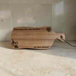 superbe planche en chêne originale