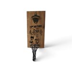 décapsuleur en chêne 3ème mi-temps