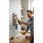 décapsuleur en chêne pour papa