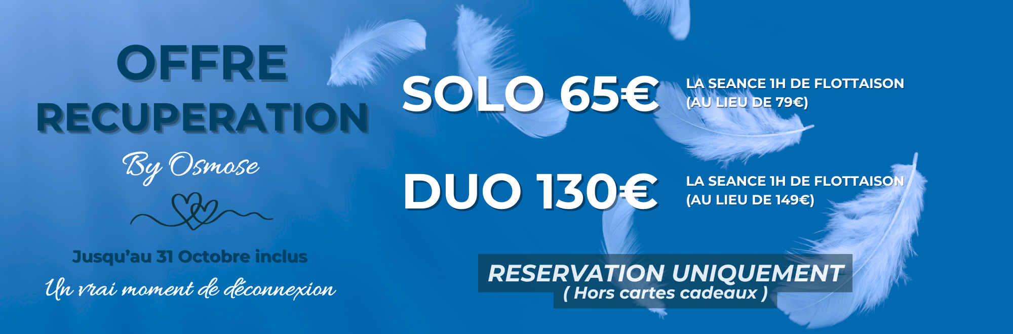 RESERVER/OFFRIR