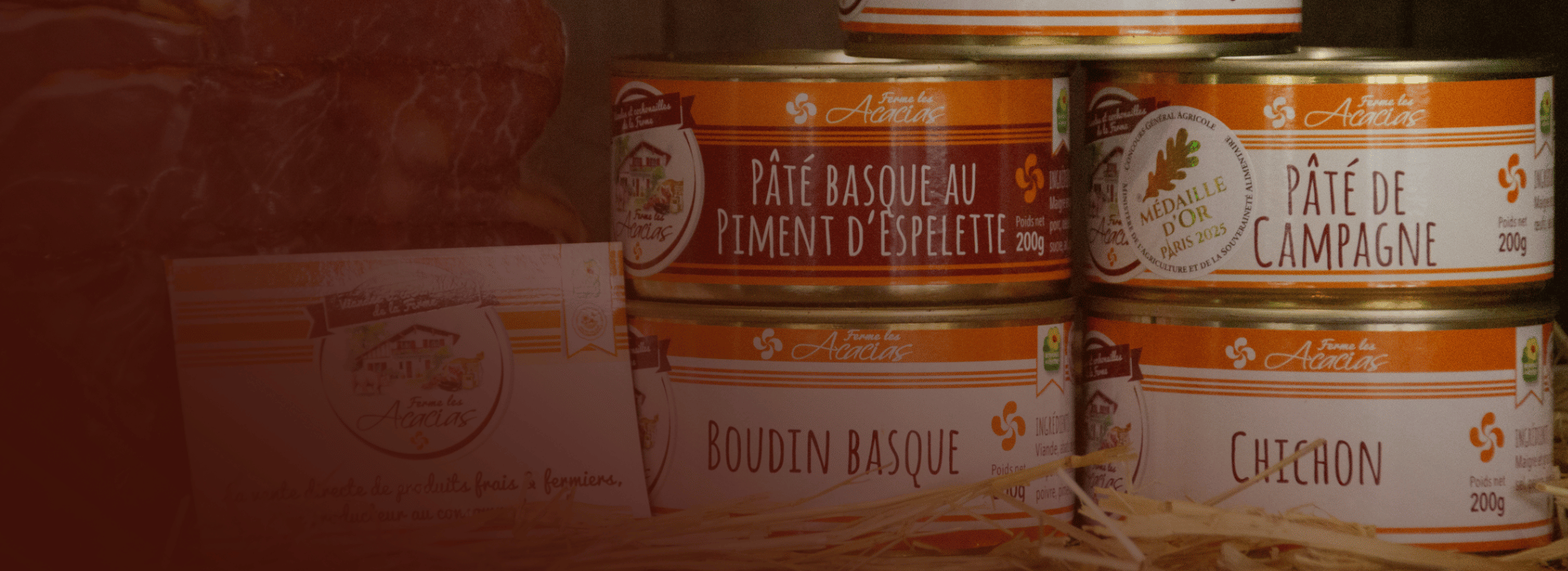 charcuterie medaillee porc fermier pays basque ferme les acacias
