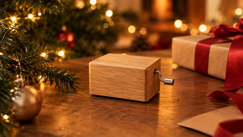Regalo di Natale personalizzato: un carillon con la tua melodia