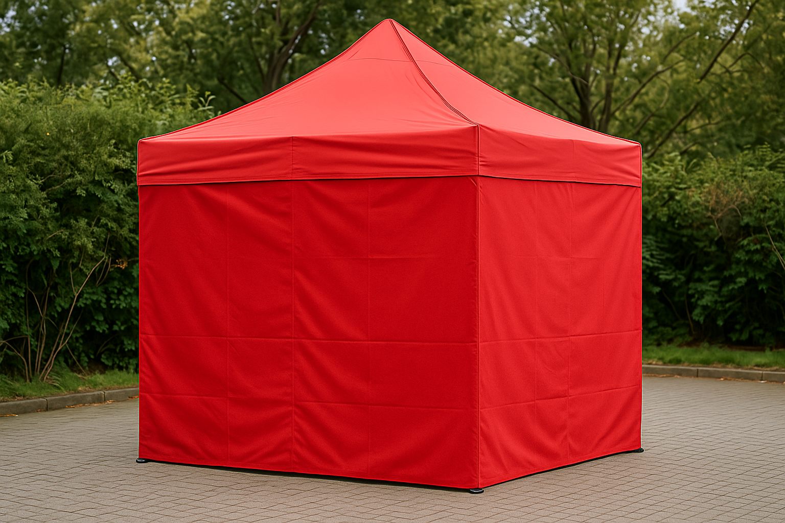 barnum pliant pikamotors 3x2 rouge paroi