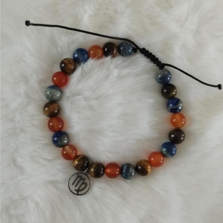 Bracelet-cordon-lithotherapie-Vierge-zoom