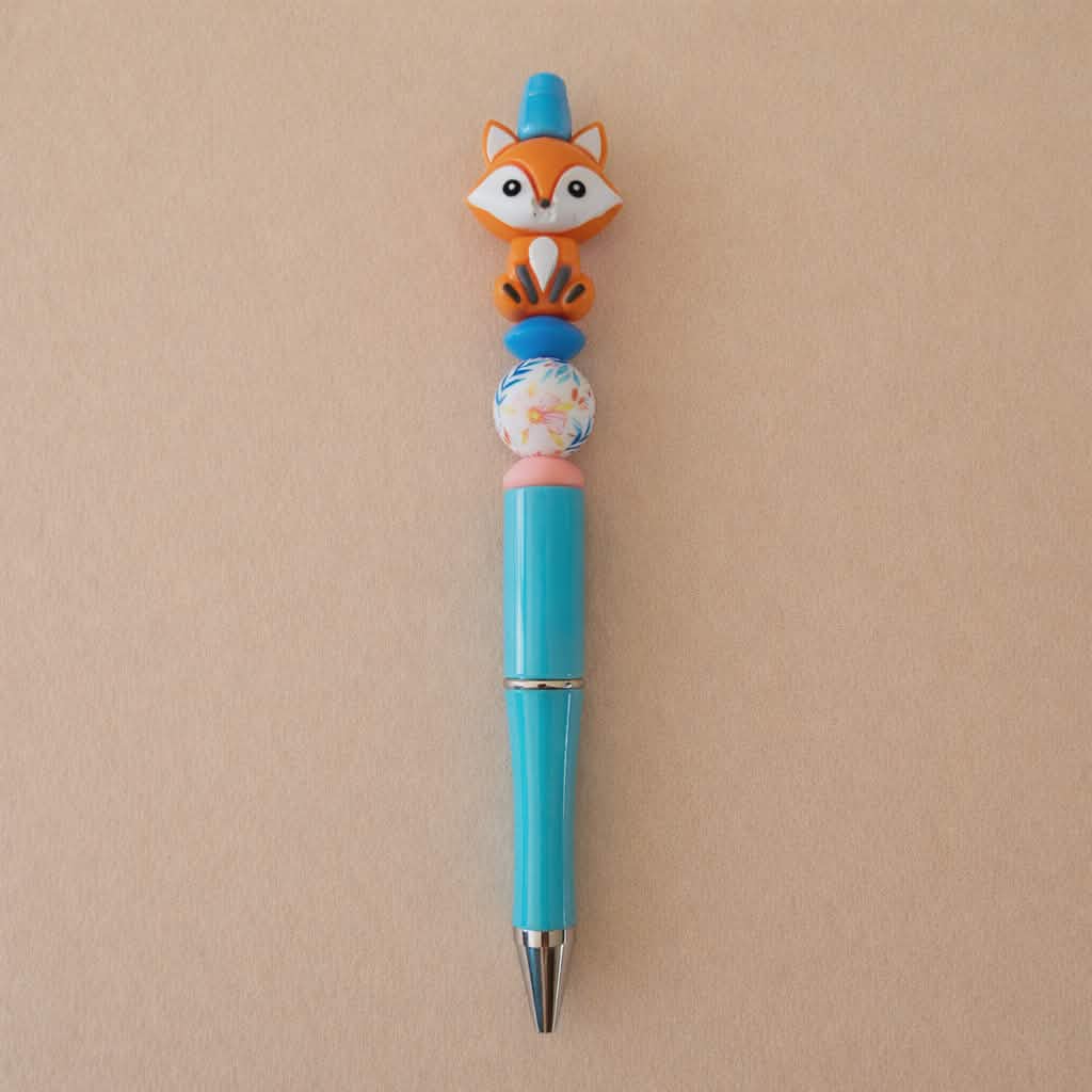 Crayon Kawai renard bleu
