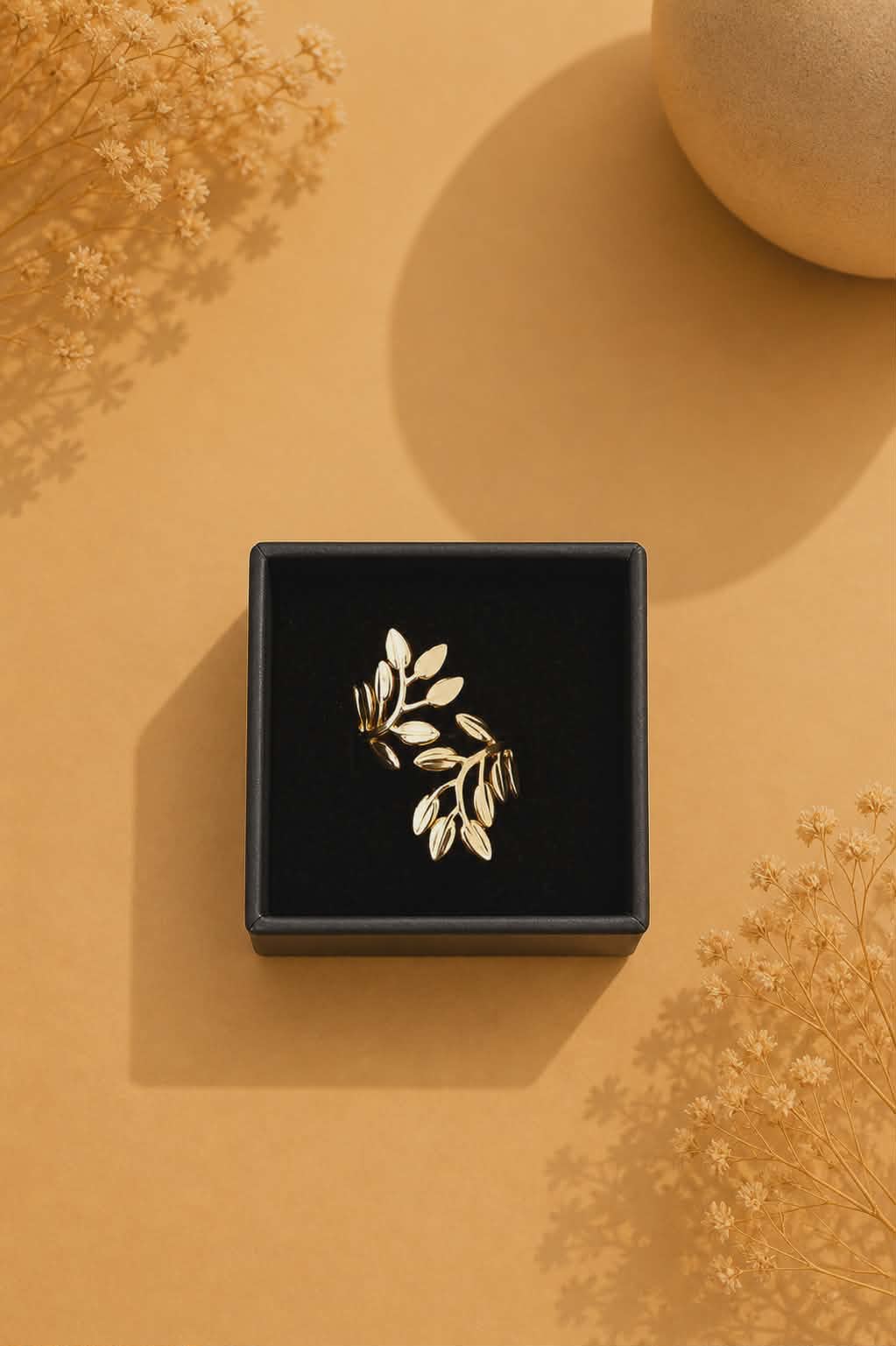 Bague dorée Célia