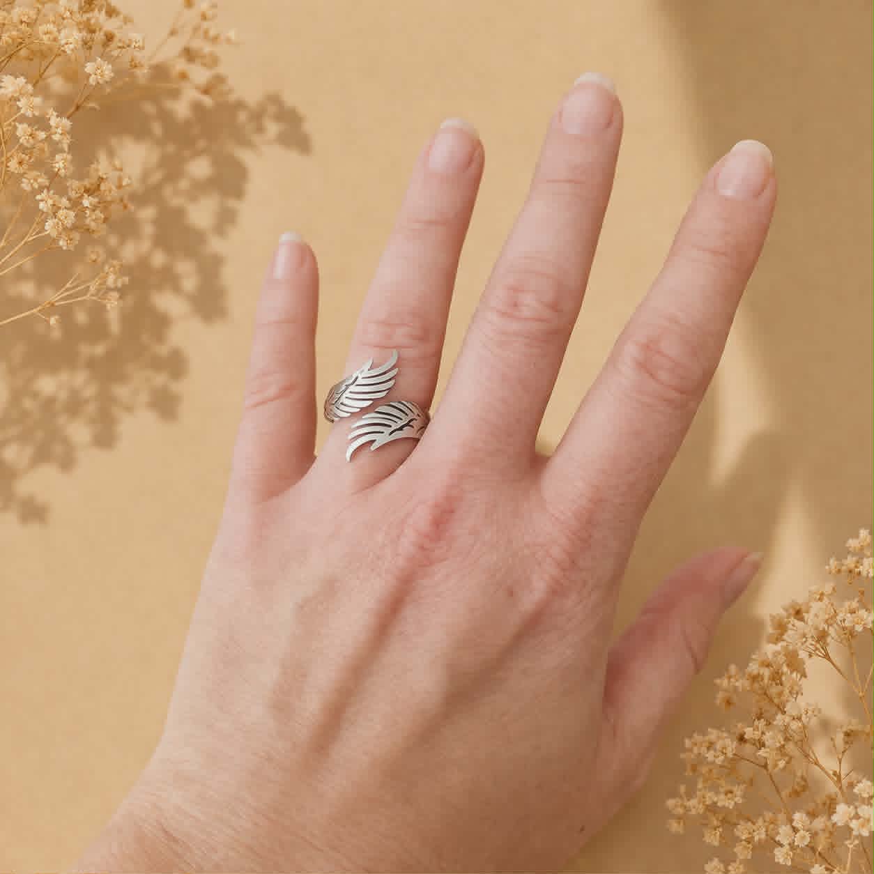 Bague argentée Alya
