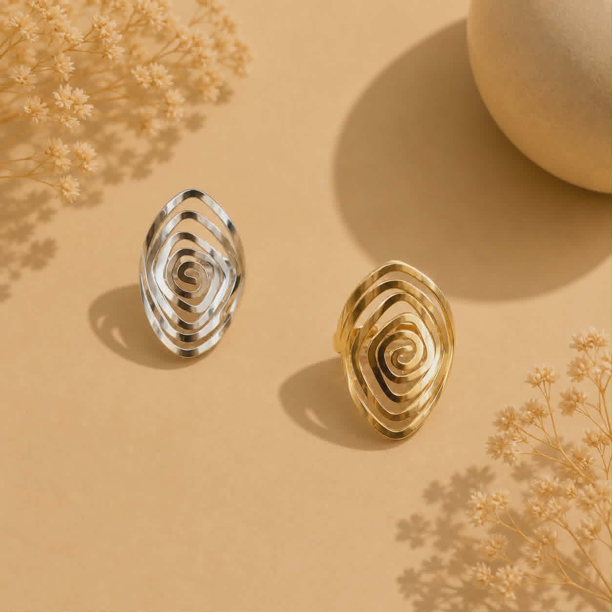 Bague argentée Marjorie 2