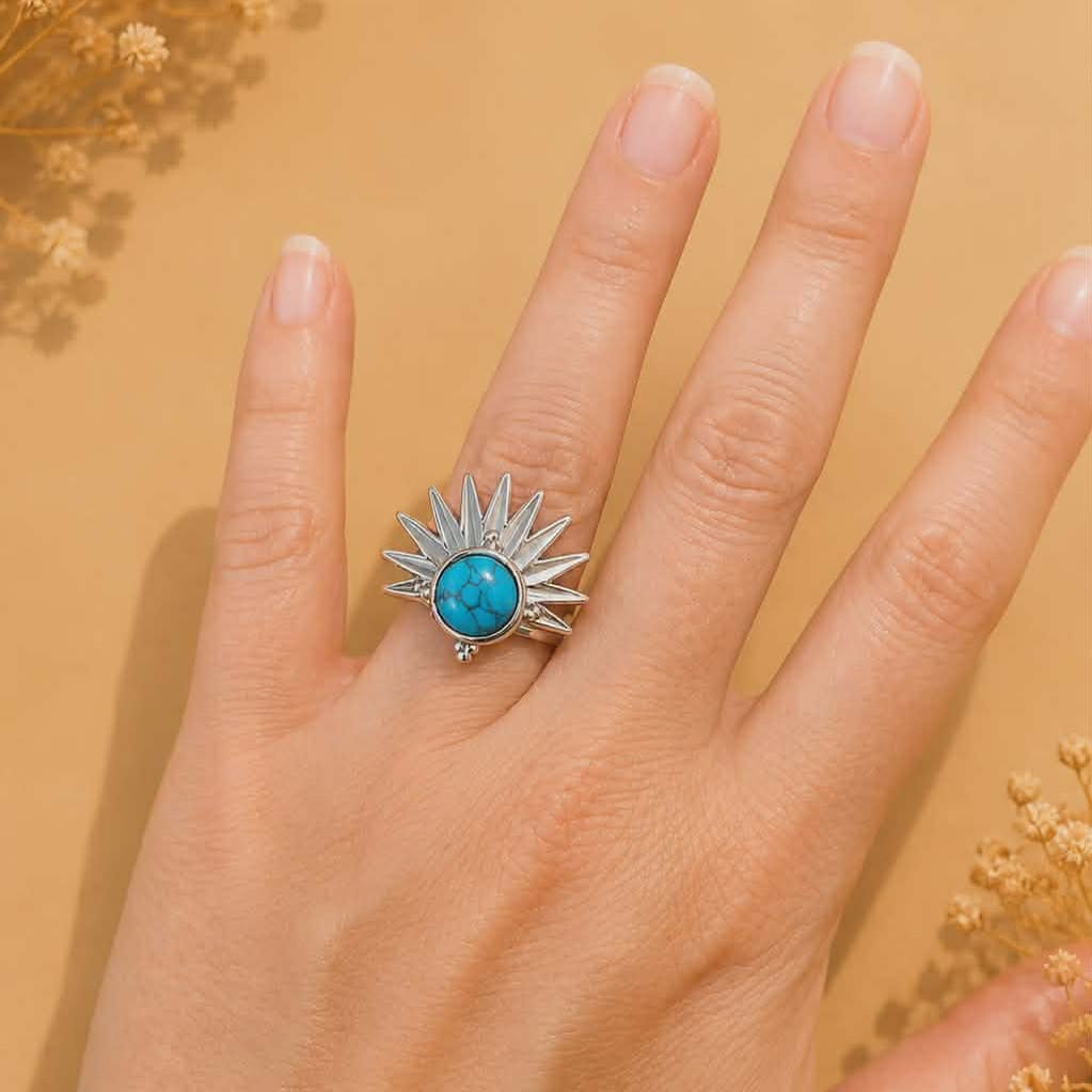 Bague argentée Amélie