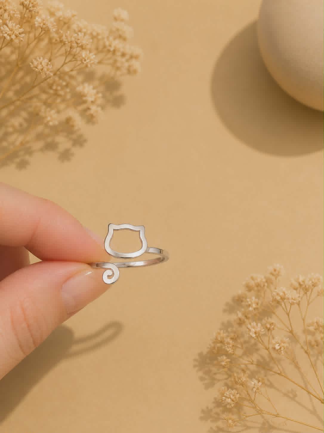 Bague argentée Maya 1
