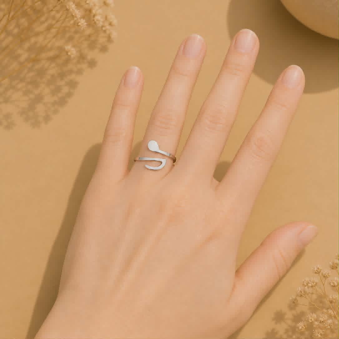 Bague argentée Suzanna
