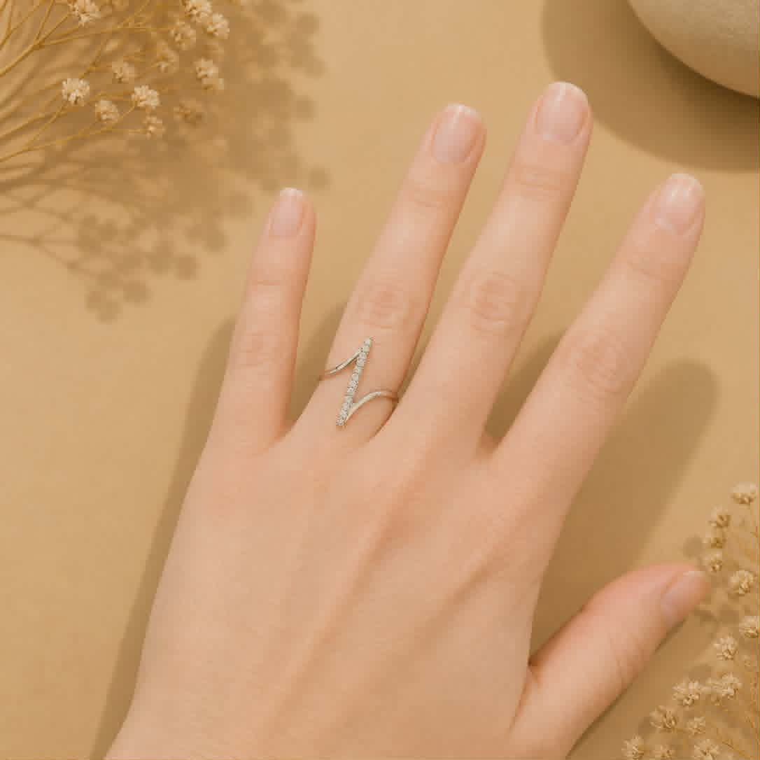 Bague argentée Maé 1