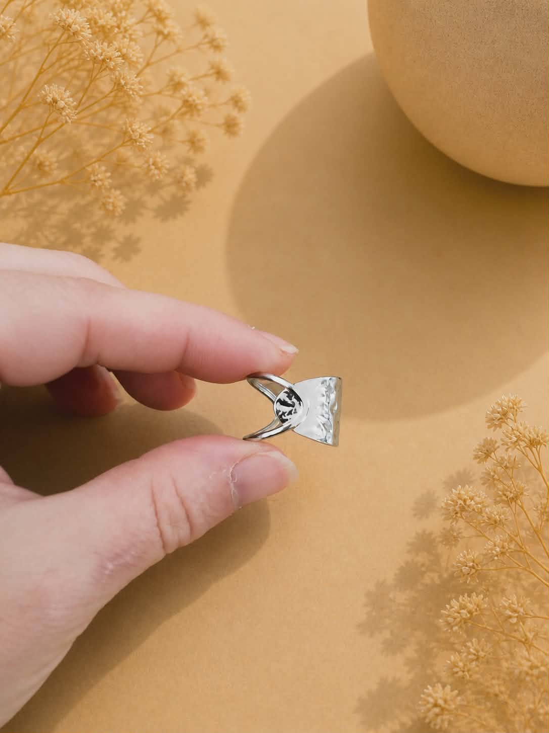 Bague argentée Diane