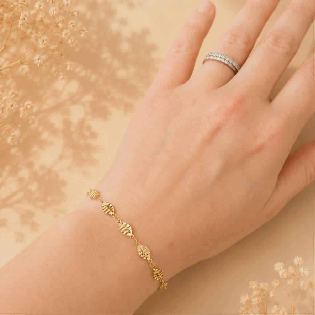 Bracelet doré Sacha