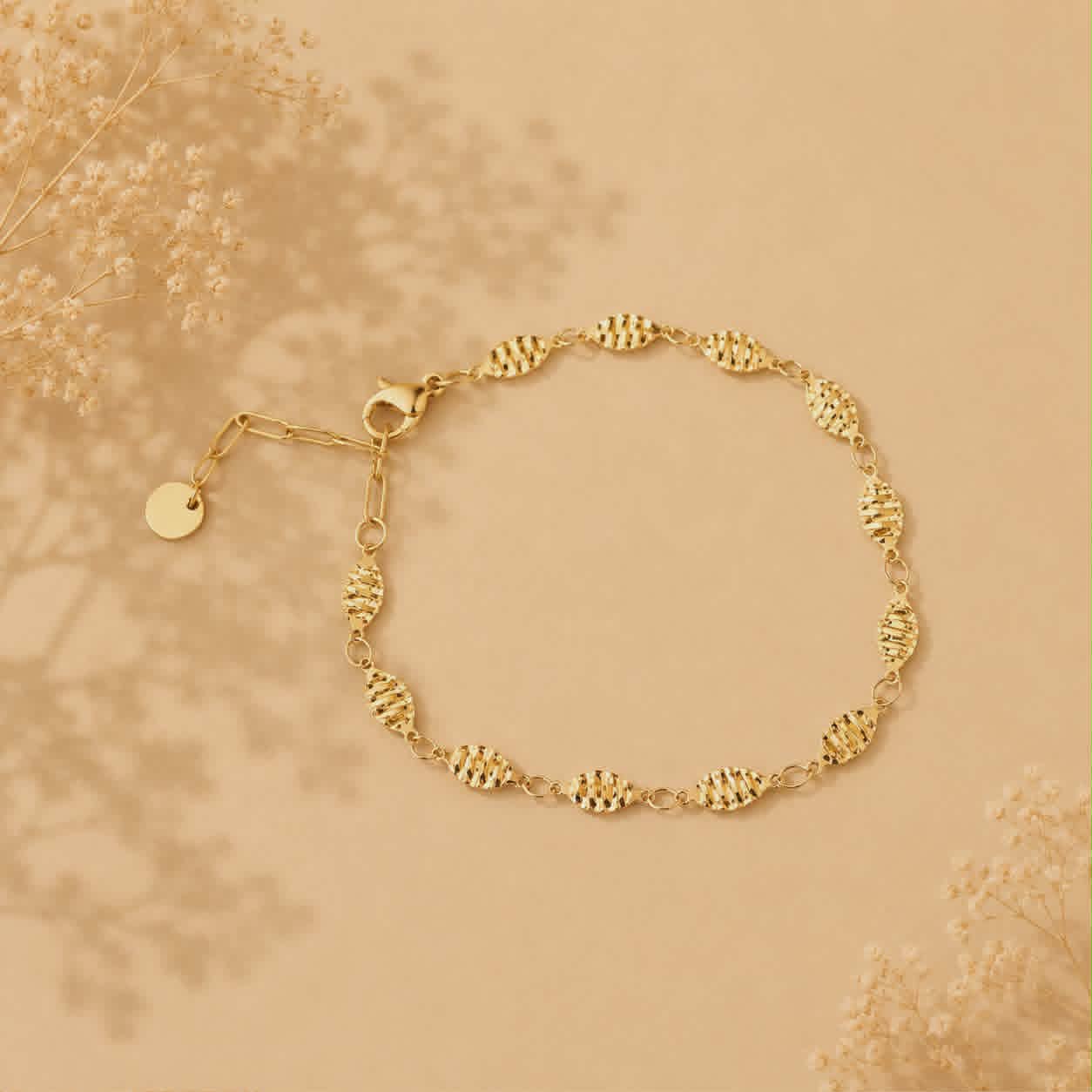 Bracelet doré Sacha 1