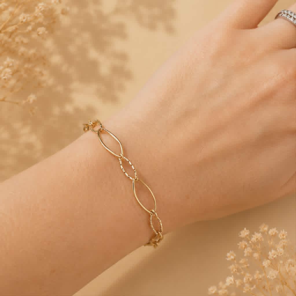 Bracelet doré Kenza