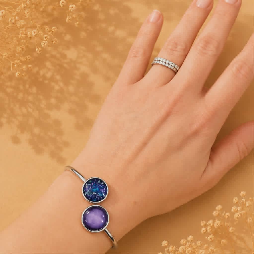 Bracelet argenté Mélissa 1