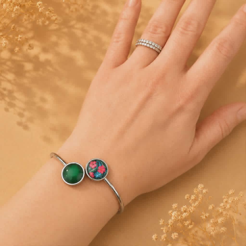 Bracelet argenté Nadia
