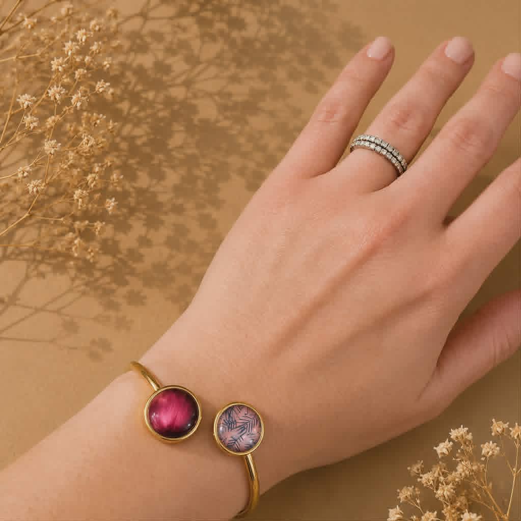 Bracelet dorée Cherry