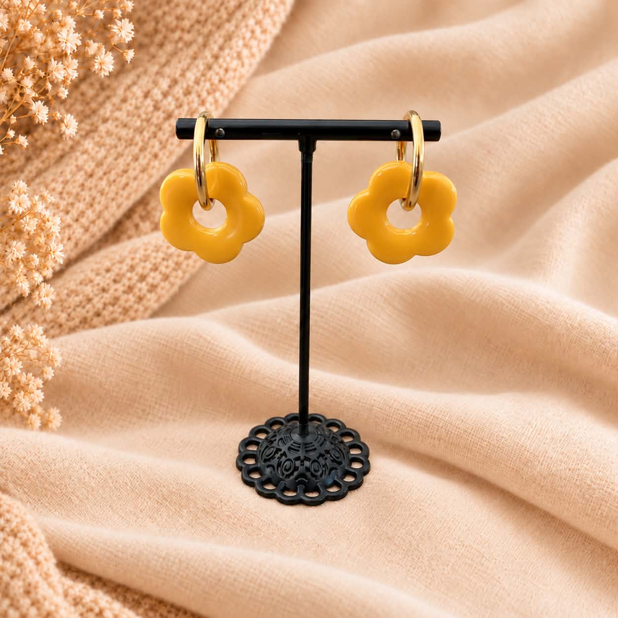 Box 3paires de boucles - Fleurs Automnales 2
