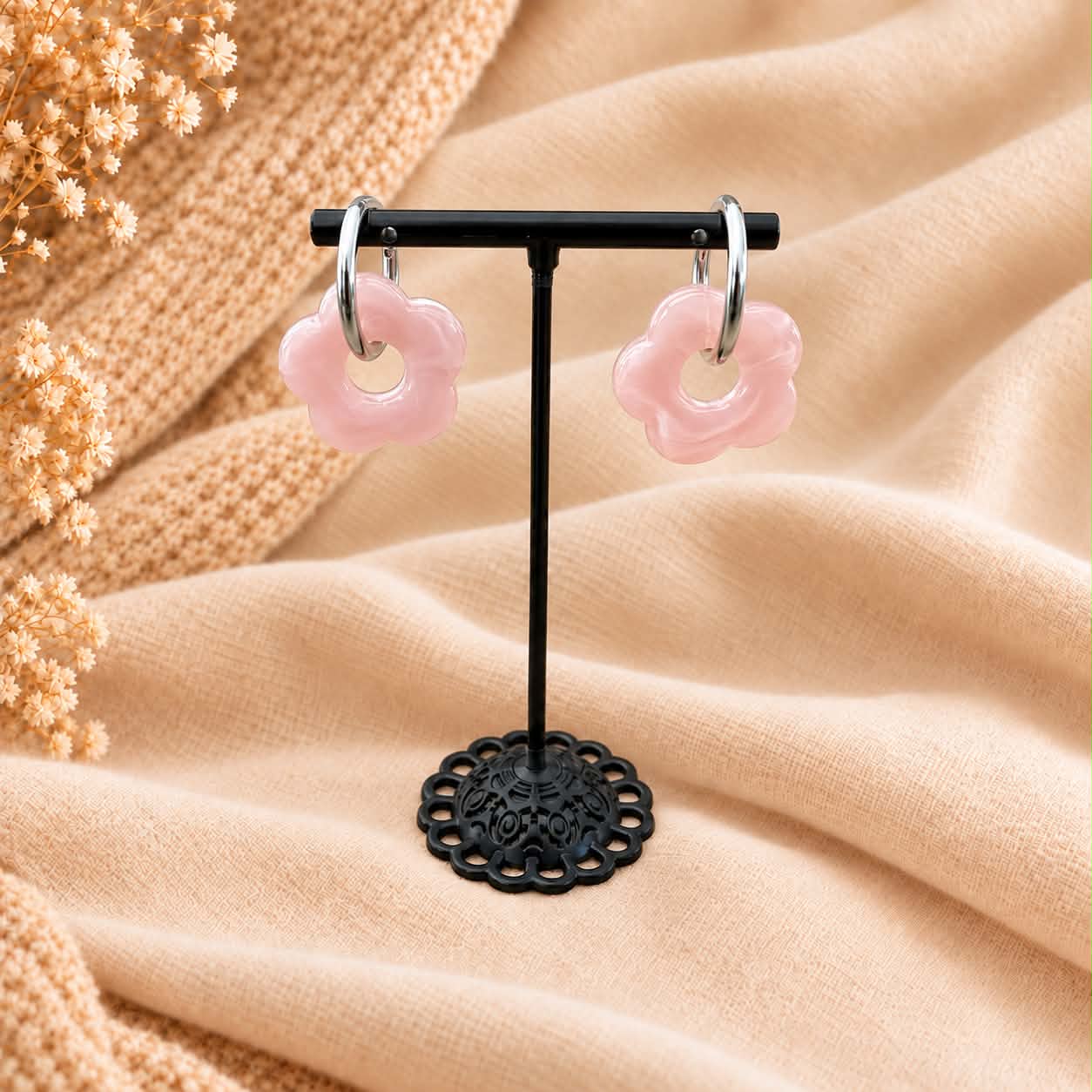 Box 3 paires de boucles - Douceur Florale 1