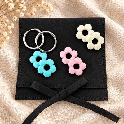 Box 3 paires de boucles - douceur pastel